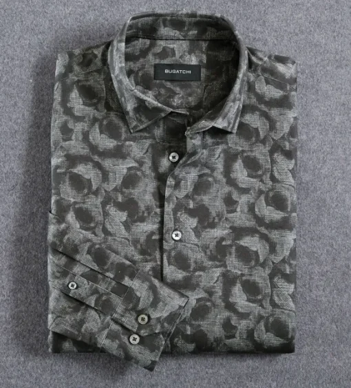 Bugatchi Abstract Mood Long Sleeve Shirt