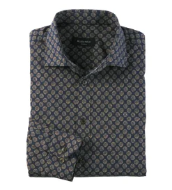 Bugatchi Medallion Long Sleeve Shirt