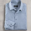 Bugatchi Performance Knit Medallion Print Shirt