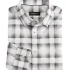 Bugatchi Shadow Plaid Shirt