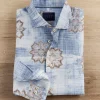 Calder Carmel Medallion Long Sleeve Shirt