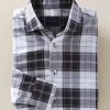 Calder Carmel Melange Plaid Shirt