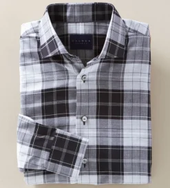 Calder Carmel Melange Plaid Shirt