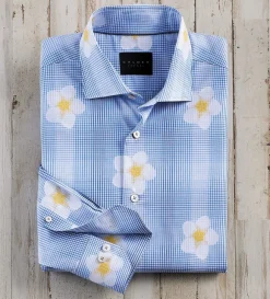 Calder Carmel Plumeria Long Sleeve Shirt