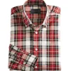 Calder Carmel Tartan Plaid Long Sleeve Sport Shirt