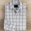 Calder Carmel Windowpane Long Sleeve Shirt