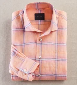 Calder Carmel Windowpane Long Sleeve Shirt