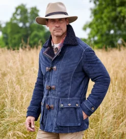 Comstock & Co Goat Suede Zip Jacket