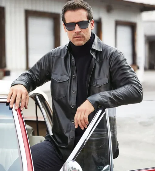 Comstock & Co The Hendrix Lambskin Shirt