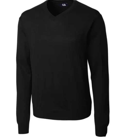 Cutter & Buck Douglas Washable Merino Blend V-Neck Sweater