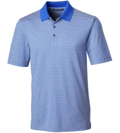 Cutter & Buck Forge Tonal Stripe Short Sleeve Polo Shirt