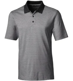 Cutter & Buck Forge Tonal Stripe Short Sleeve Polo Shirt