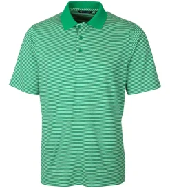 Cutter & Buck Forge Tonal Stripe Short Sleeve Polo Shirt