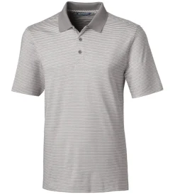 Cutter & Buck Forge Tonal Stripe Short Sleeve Polo Shirt