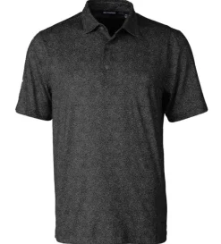 Cutter & Buck Pike Constellation Print Short Sleeve Polo Shirt