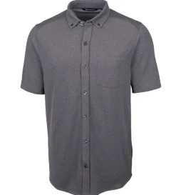 Cutter & Buck Reach Short Sleeve Oxford Sport Shirt