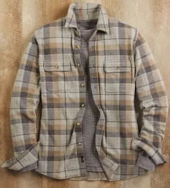 Faherty Plaid Legend Sweater Shirt