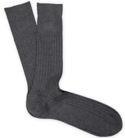Marcoliani Ribbed Anklet Dress Sock