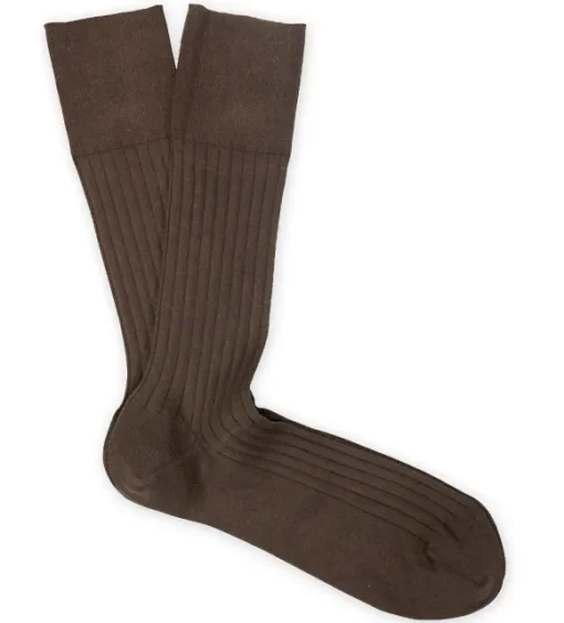 Marcoliani Ribbed Anklet Dress Sock