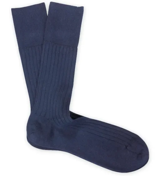 Marcoliani Ribbed Anklet Dress Sock
