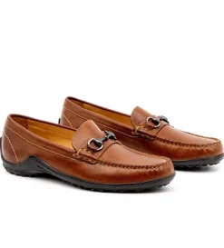 Martin Dingman Bill Horse Bit Leather Loafer