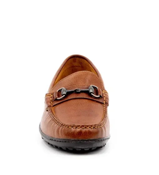 Martin Dingman Bill Horse Bit Leather Loafer