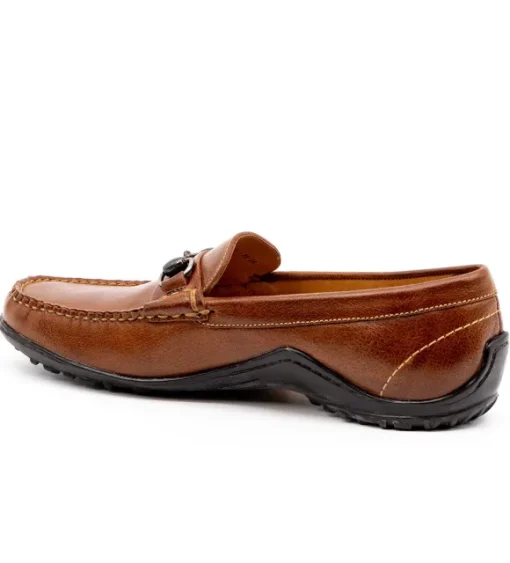 Martin Dingman Bill Horse Bit Leather Loafer