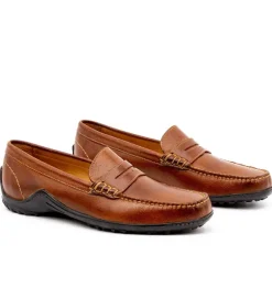 Martin Dingman Bill Leather Penny Loafer