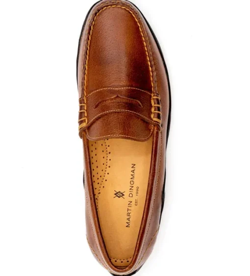 Martin Dingman Bill Leather Penny Loafer