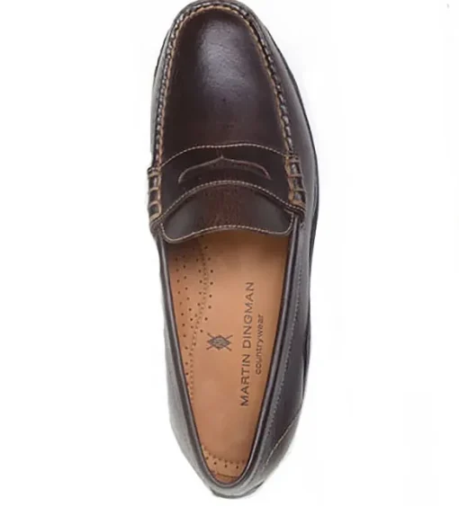 Martin Dingman Bill Leather Penny Loafer