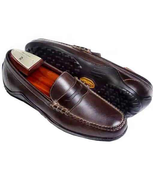 Martin Dingman Bill Leather Penny Loafer