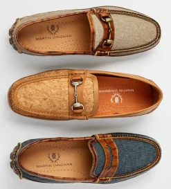Martin Dingman Monte Carlo Horsebit Slip-Ons