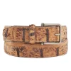 Martin Dingman Nile Croc Grain Belt