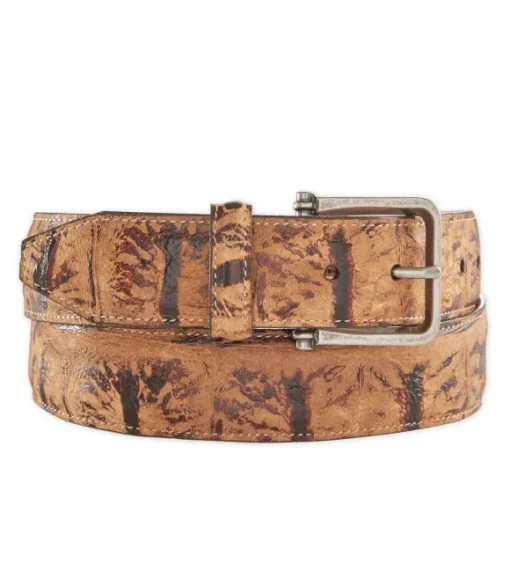 Martin Dingman Nile Croc Grain Belt