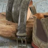 Martin Dingman Royal Suede Belt