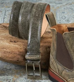 Martin Dingman Royal Suede Belt