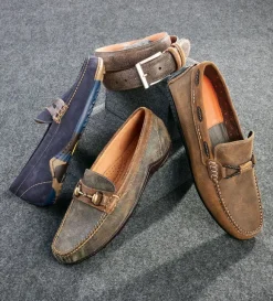 Martin Dingman The Bill Horse Bit Loafers - Camo