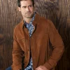 Patrick James Anthony Suede Shirt Jacket