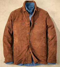 Patrick James Anthony Suede Shirt Jacket
