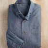 Patrick James Chambray Long Sleeve Shirt