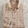 Patrick James Check Long Sleeve Sport Shirt