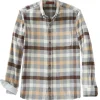 Patrick James Check Long Sleeve Flannel Shirt