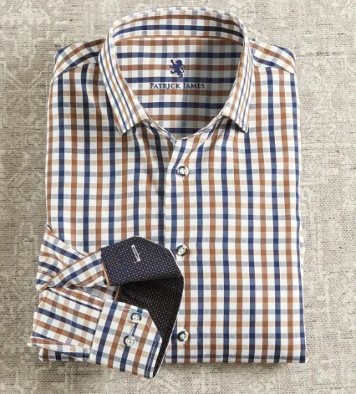 Patrick James Check Long Sleeve Shirt