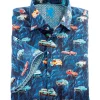 Patrick James Classic Cars Short Sleeve Sport Shirt