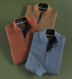 Patrick James Honeycomb Sweater