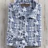 Patrick James Houndstooth Long Sleeve Shirt