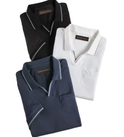 Patrick James Johnny Collar Polo