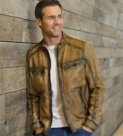 Patrick James Lambskin Blouson Jacket