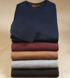 Patrick James Long Sleeve Merino Crew