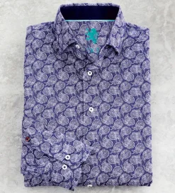 Patrick James Paisley Long Sleeve Sport Shirt